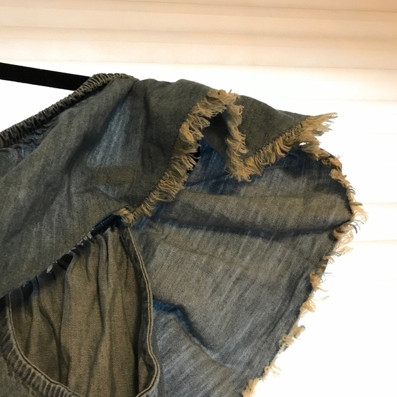 Mossimo supply co Denim chambray mini dress xxl - Picture 3 of 5